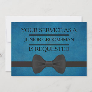 Your Service as a Groomsman Request Invitation