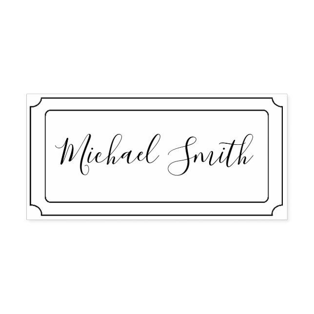 Your Signature Self-inking Stamp (Design)