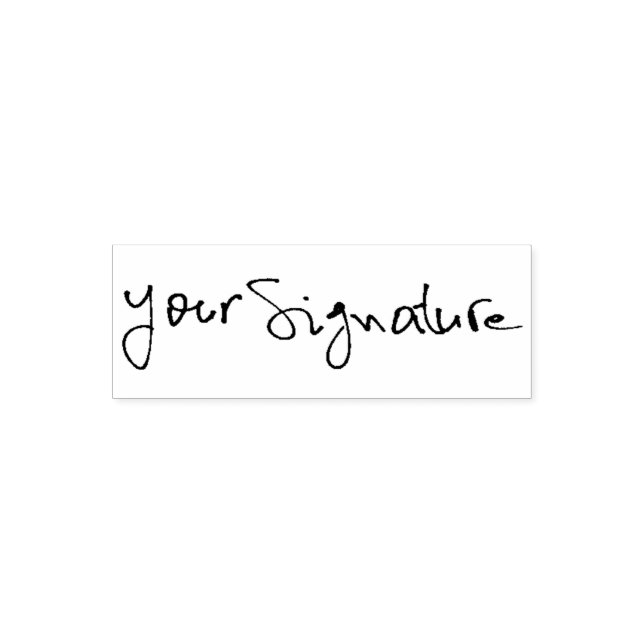 Your Signature Self-inking Stamp (Design)