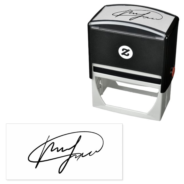 Your Signature | Upload your Handwritten Name  Self-inking Stamp (In Situ)