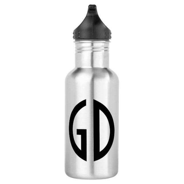 Your Simply Monogram Ideas 1 532 Ml Water Bottle (Right)