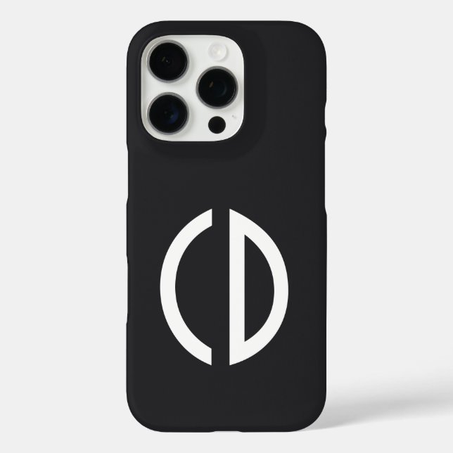 ! Your Simply Monogram Ideas 1 Case-Mate iPhone Case (Back)