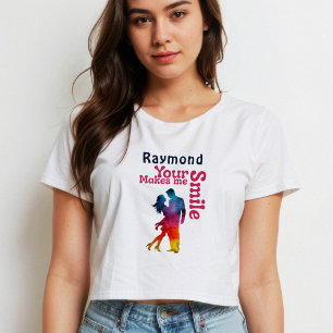 "Your smile makes me smile"  Valentines day gift T-Shirt