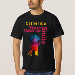"Your smile makes me smile" Valentines day gift T-Shirt
