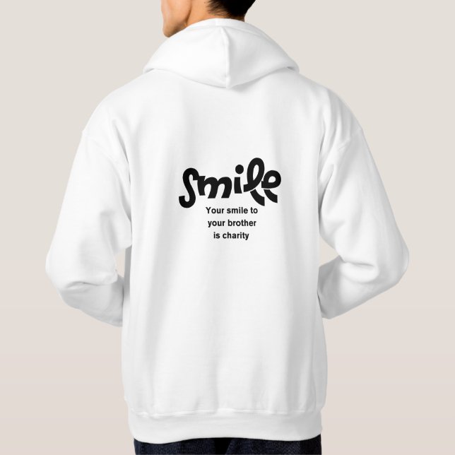 Your smiler  b hoodie (Back)