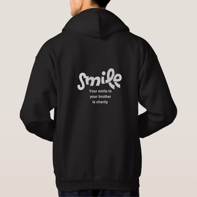 Your smiler  w hoodie (Back)