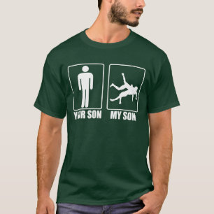 Your Son My Son Funny Wrestling Gift Wrestling Mom T-Shirt