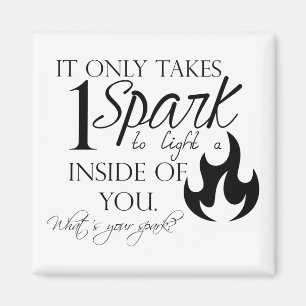 Your Spark Quote Magnet