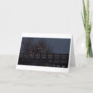 "YOUR SPECIAL DAY" MAN ON HORSEBACK-BIRTHDAY CARD