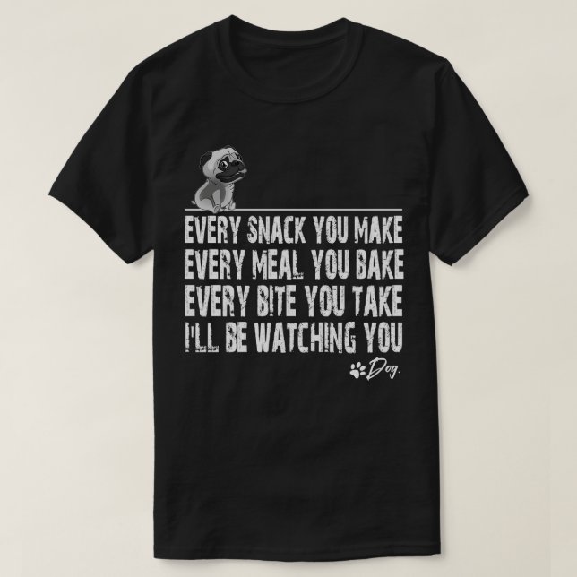 Your Spooky Dog Song T-Shirt (Design Front)
