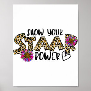 Your Staar Power Leopard Teacher Testing Exam Test Poster