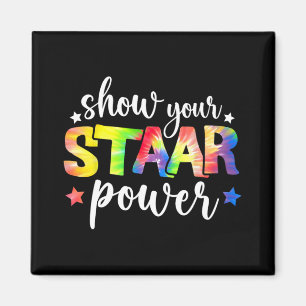 Your Staar Power Teacher Testing Exam Test Day Cut Magnet