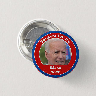 Your State for Joe - Joe Biden 2020 Vermont 3 Cm Round Badge