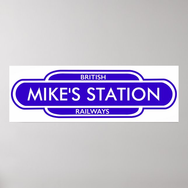 Your Station Sign (Front)
