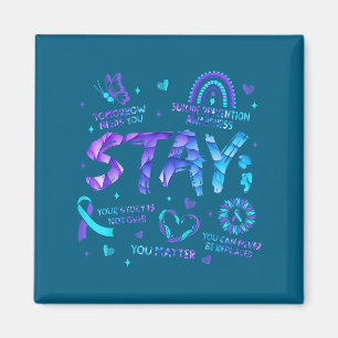 Your Story Is Not Over Stay Suicide Prevention Awa Magnet