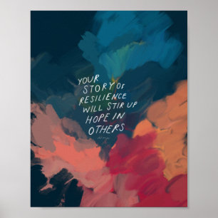 "Your story of resilience.." Poster