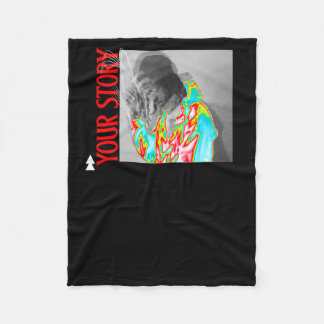 Your Story S Psychedelic Mental Health Awareness S Fleece Blanket