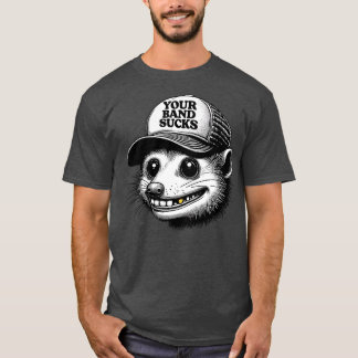 Your Sucks Hipster Possum T-Shirt