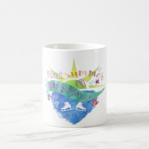 Your Summer My Summer Figure Skate Design Coffee Mug