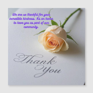 Your Support Means Everything