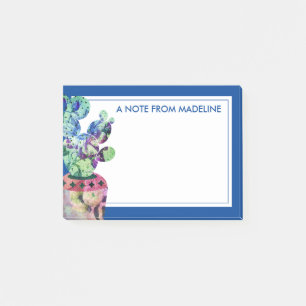 Your Text Cute Succulent Cactus Post-it Notes