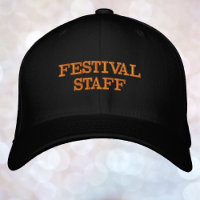 Your Text Festival Staff Any Colour Thread