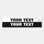 Your Text "Folio Extra Bold" Black and White