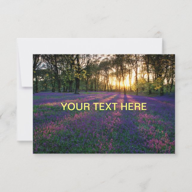 YOUR TEXT HERE  CARD (Front)