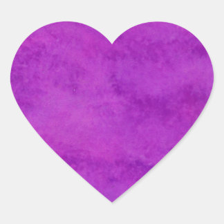 Your text here Purple Wash Background Heart Sticker