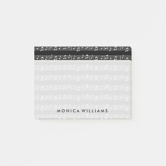 Your Text | Musical Notes (Front)