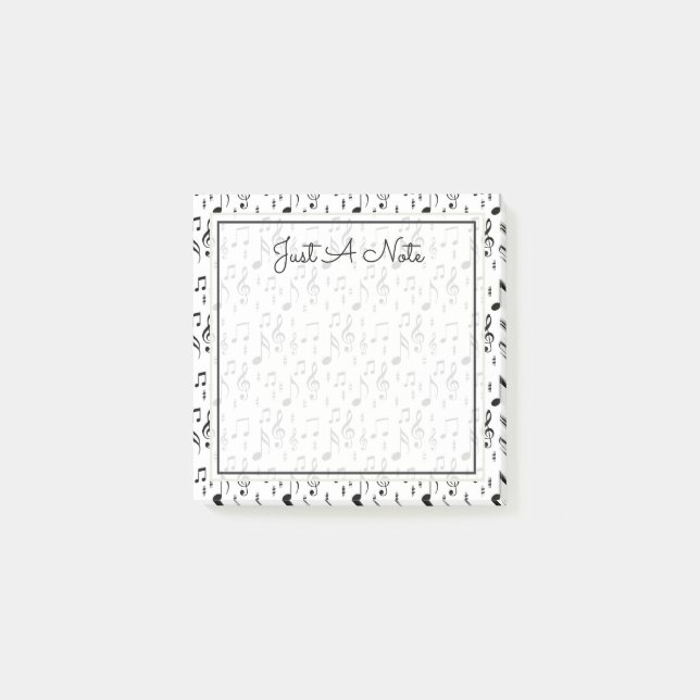 Your Text | Musical Notes (Front)