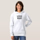 Your Text or Names Upload Photo to Womens Ash Grey