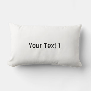 Your Text Printed Name Gifts Favours Newlyweds Lumbar Cushion