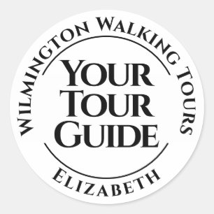 Your Tour Guide Classic Round Sticker