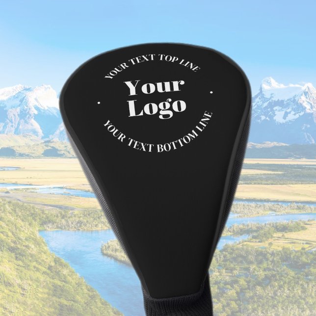 Your Uploaded Business Logo or other Design Golf Head Cover (Creator Uploaded)