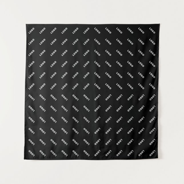 Your Uploaded Logo or Image | Modern Patten Tapestry (Front)