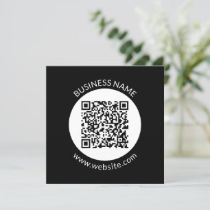 Your Uploaded QR code   Editable Text & Colours