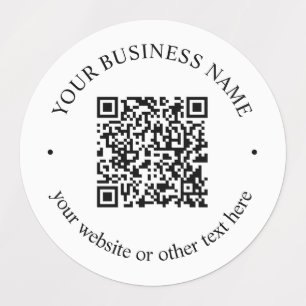 Your Uploaded QR code Plus Editable Circular Text