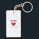 Your Value – Inspirational Quote Keychain<br><div class="desc">Take a reminder of your worth everywhere you go.
This stylish keychain features the empowering quote: "Your Value isn't measured by their approval."
A compact and meaningful gift,  perfect for daily encouragement,  self-love,  and motivation.

🔑 Made to inspire — every time you pick up your keys.</div>