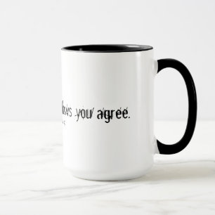 Your very silence shows you agree mug