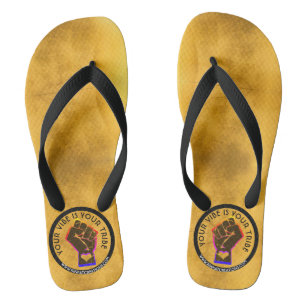 Your Vibe Is Your Tribe - Goldwing Youngblood Thongs