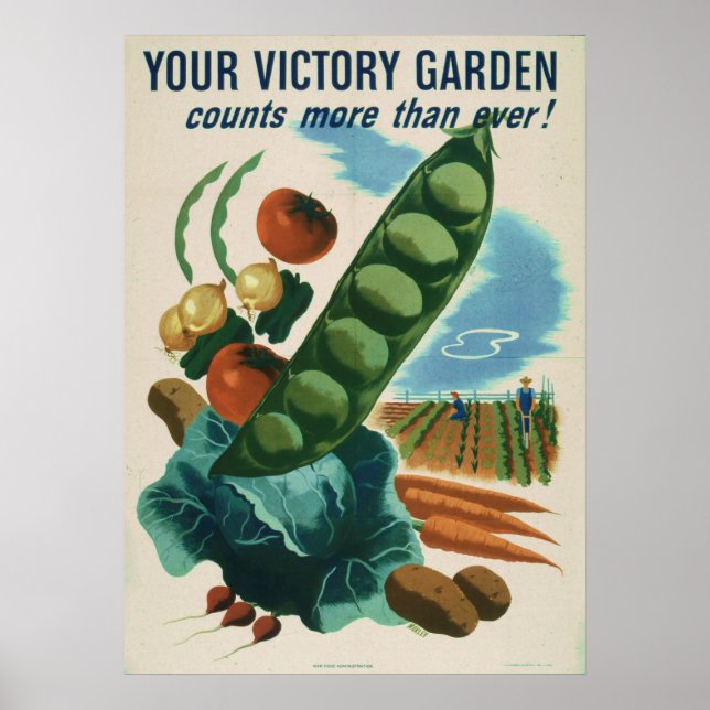 Your victory garden counts more than ever! poster (Front)