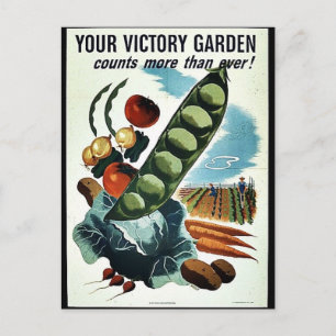 Your Victory Garden Postcard