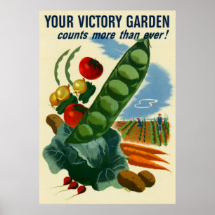 Your Victory Garden Poster (in many sizes)