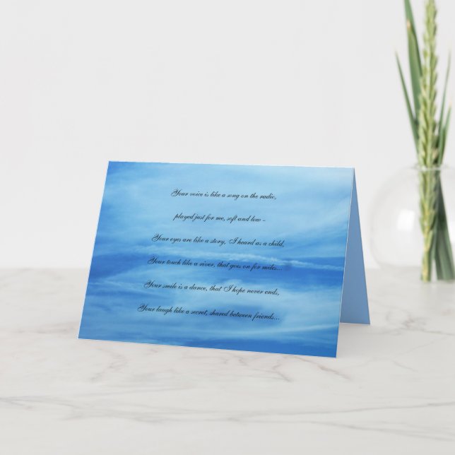 Your Voice... Card (Front)