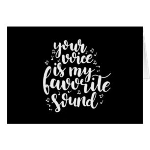 YOUR *VOICE* IS MY FAVORITE SOUND ANNIVERARY LOVE