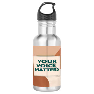 Your Voice Matters 3 532 Ml Water Bottle