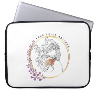 Your Voice Matters Laptop Sleeve