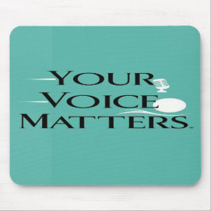 Your Voice Matters option 2 Mouse Pad