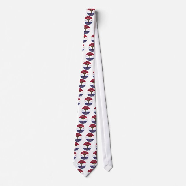 YOUR VOTE COUNTS! 2012 Round with rugged cross Tie (Front)